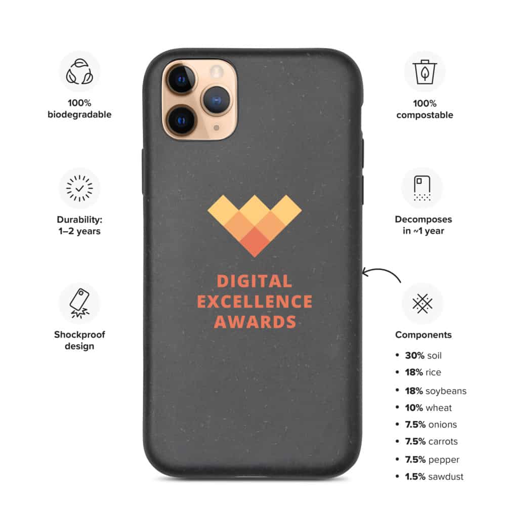 Digital Excellence Awards Biodegradable Phone Case - Image 4