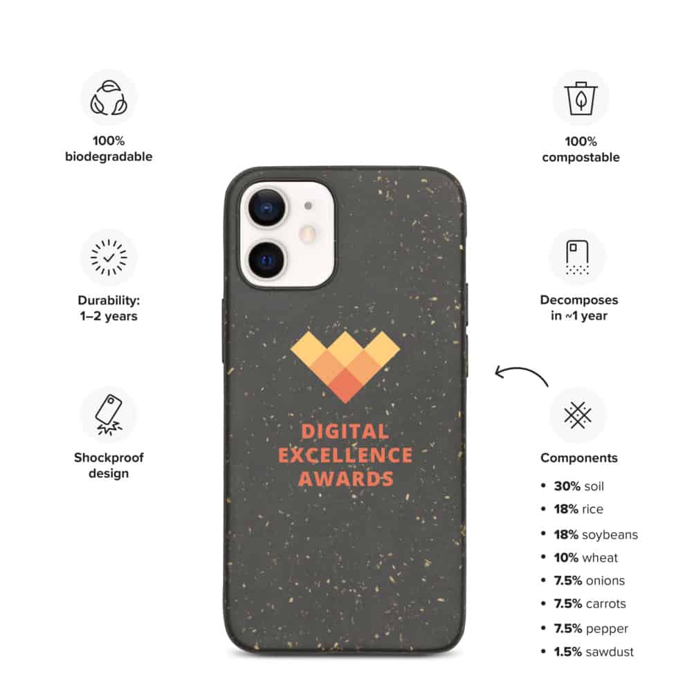 Digital Excellence Awards Biodegradable Phone Case - Image 6