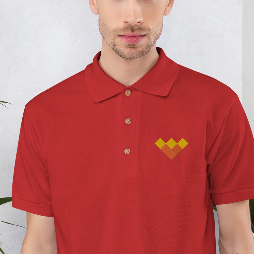 Digital Excellence Awards Men's Embroidered Polo Shirt - Image 3