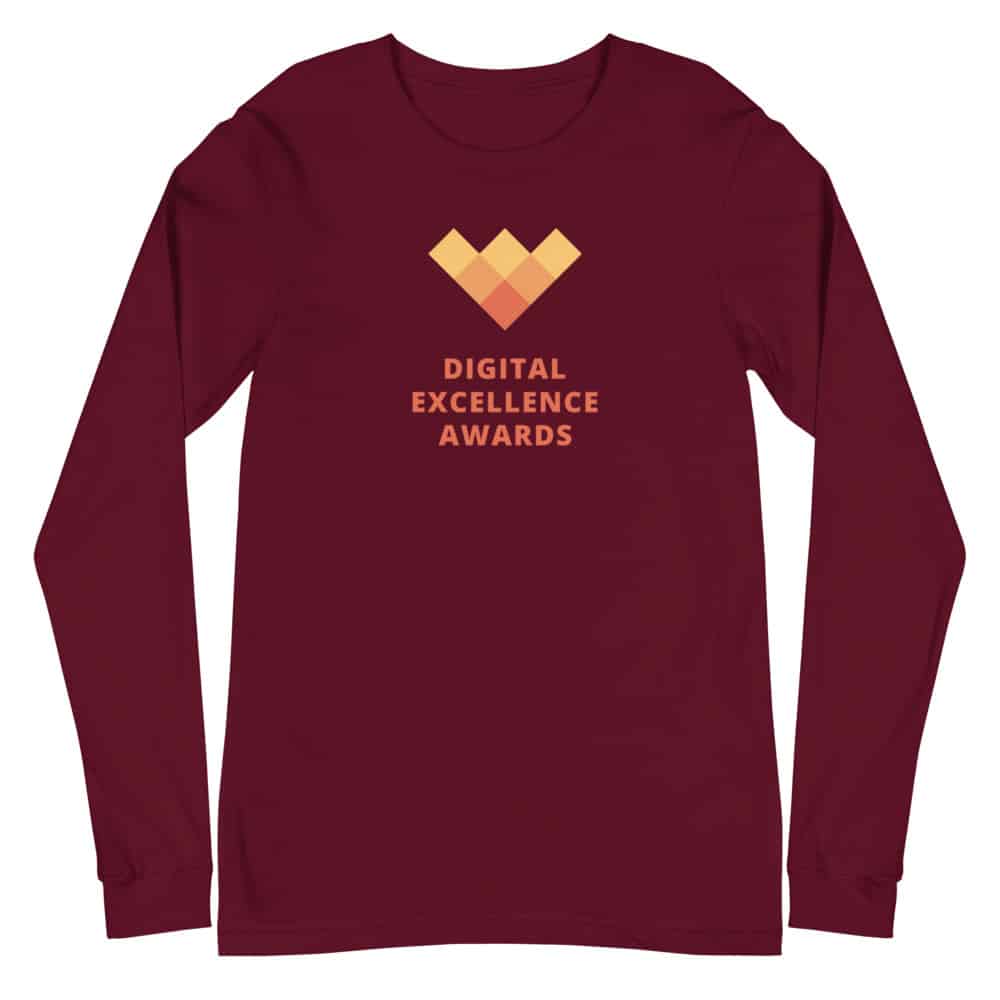 Digital Excellence Awards Unisex Long Sleeve Tee - Image 3