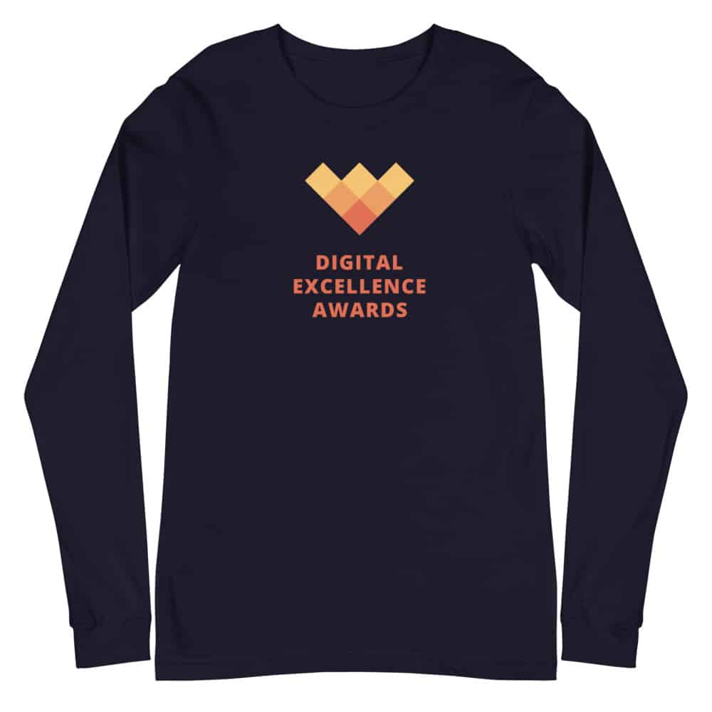 Digital Excellence Awards Unisex Long Sleeve Tee - Image 2