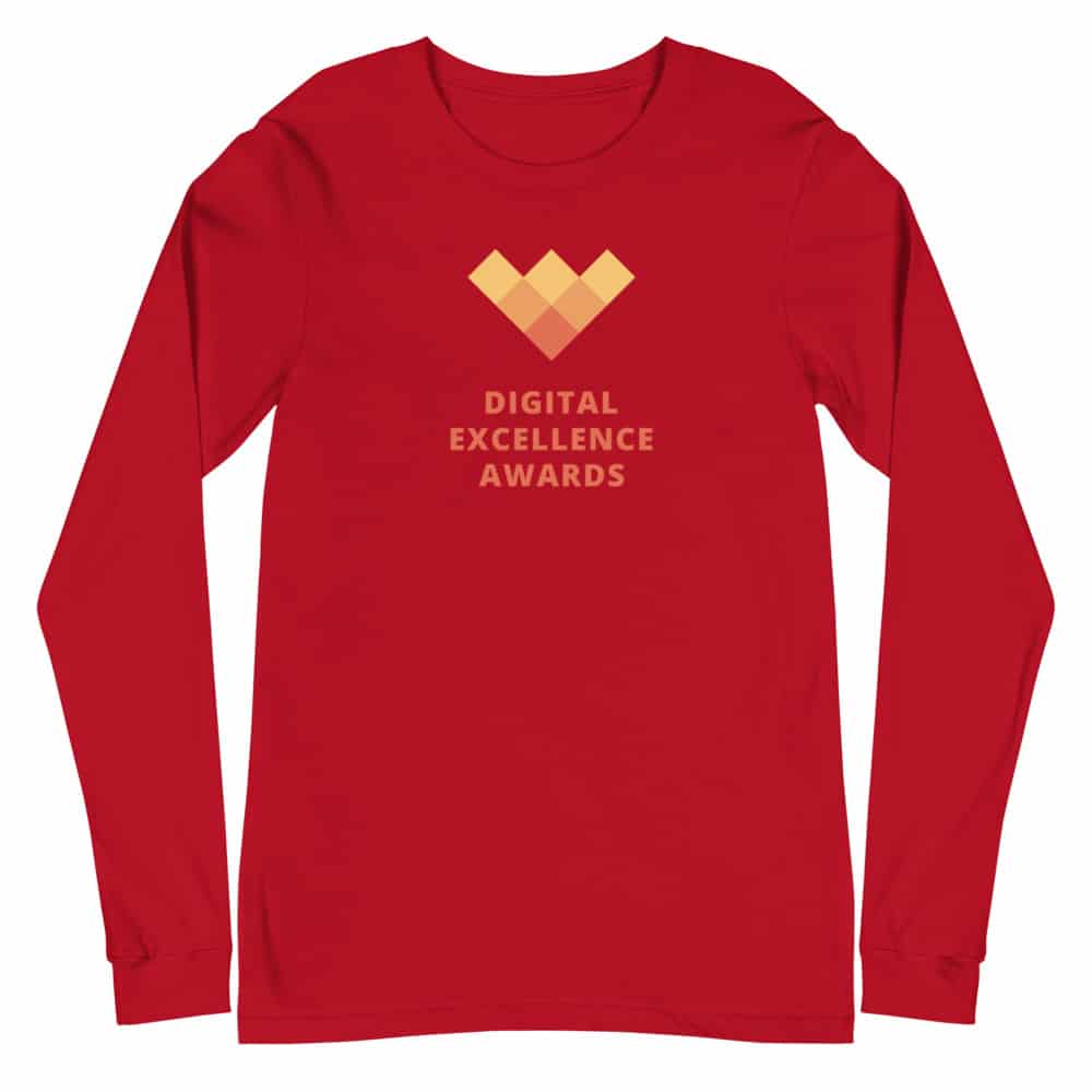 Digital Excellence Awards Unisex Long Sleeve Tee - Image 4