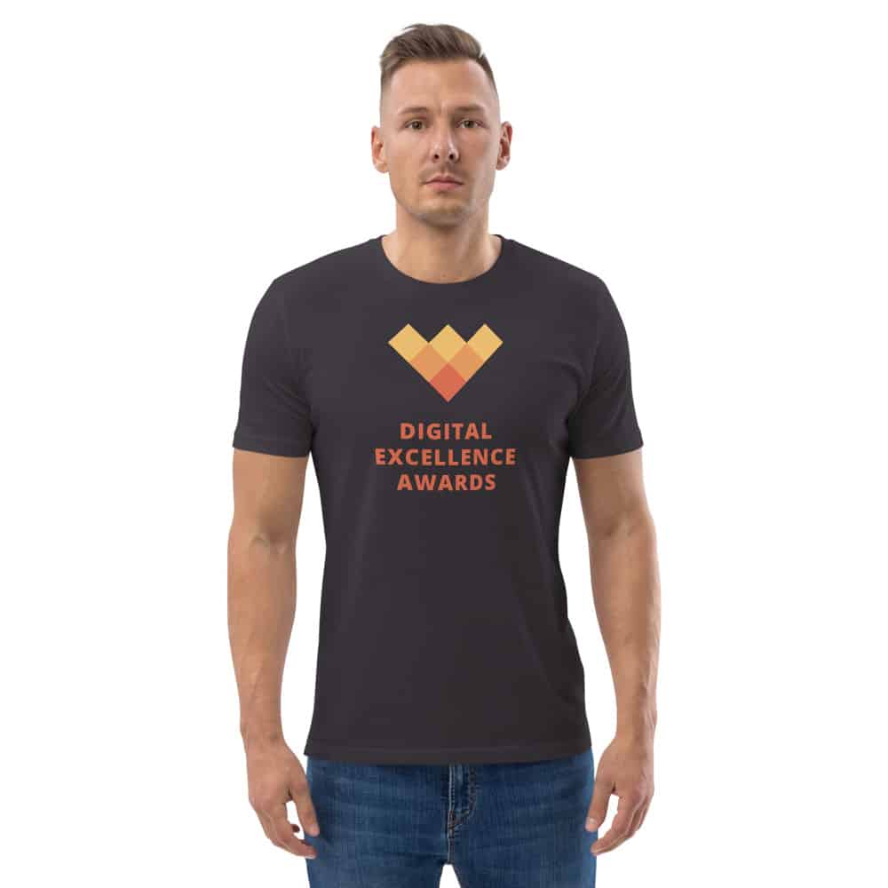 Digital Excellence Awards Unisex Organic Cotton T-shirt - Image 9