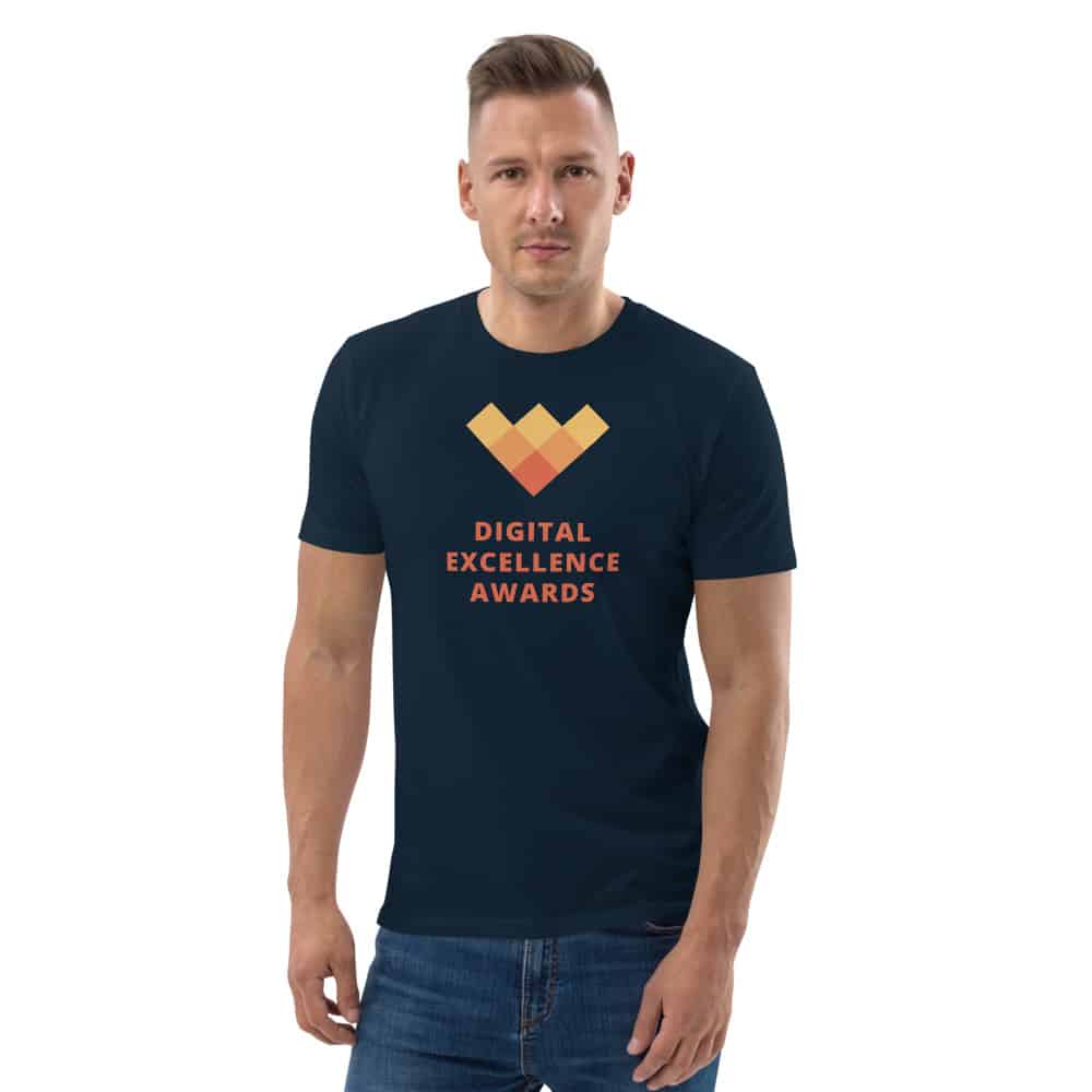 Digital Excellence Awards Unisex Organic Cotton T-shirt - Image 4