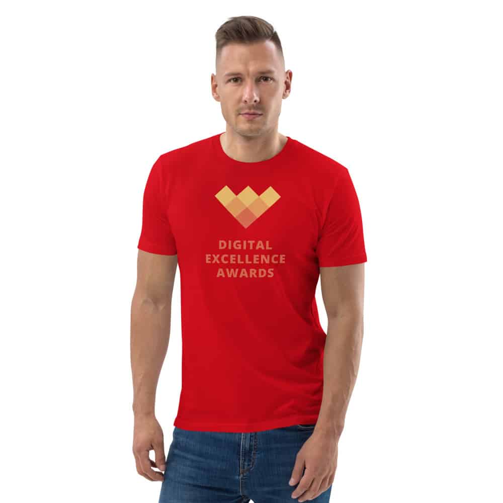 Digital Excellence Awards Unisex Organic Cotton T-shirt - Image 8