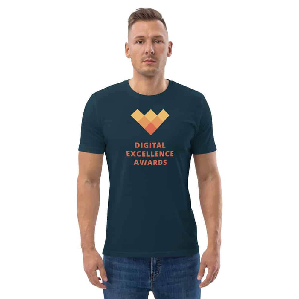 Digital Excellence Awards Unisex Organic Cotton T-shirt - Image 5