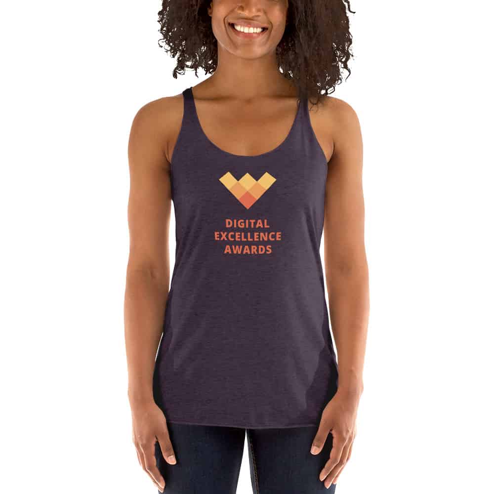 Digital Excellence Awards Women's Racerback Tank - Image 3